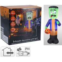 Felfújható Frankenstein dekoráció LED-világítással, 150 cm