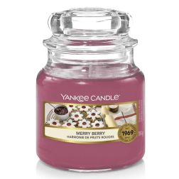Yankee Candle Merry Berry "közepes" üveg illatgyertya