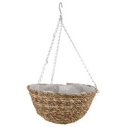 Verdemax rusztikus fonott kosár 35 cm