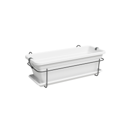 Artevasi Venezia Plant Box Balcony Kit Whi műanyag virágláda 50 cm