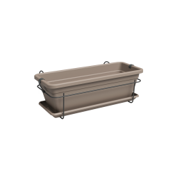 Artevasi Venezia Plant Box Balc Kit Taupe műanyag virágláda 50 cm