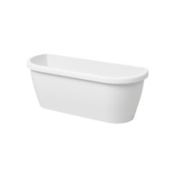Artevasi Algarve Wall Plant Box White műanyag virágláda 40 cm
