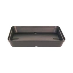 Artevasi Capri Square Saucer 45 cm műanyag kaspó alátét anthracite színben