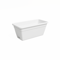 Artevasi Venezia Water Res Plant Box White műanyag virágláda 50 cm