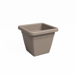 Artevasi Venezia Square Taupe műanyag növénytartó 30 cm