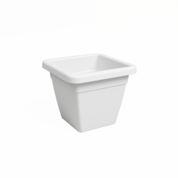 Artevasi Venezia Square White műanyag növénytartó 30 cm