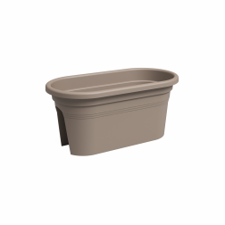 Artevasi Venezia Balcony Plant Box Taupe műanyag vir&aacute;gl&aacute;da 60 cm