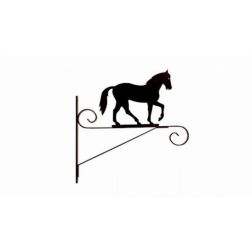Artevasi Horse Wall Bracket Flat Iron Meta fém fali tartó 35 cm
