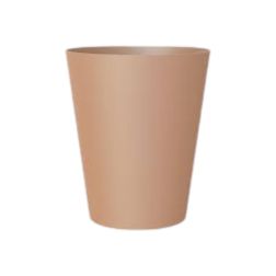 Artevasi Porto Orchid Mate Dark Beige műanyag növénytartó 12,5 cm