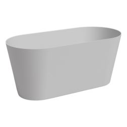 Artevasi Porto Plantbox Mate Light Grey műanyag növénytartó 30 cm