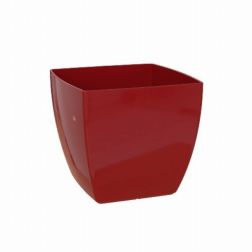 Artevasi Siena Dark Red műanyag növénytartó 30 cm