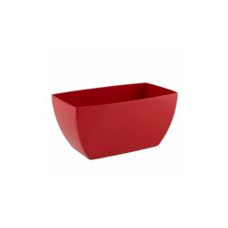 Artevasi Siena Plantbox Dark Red műanyag növénytartó 30 cm