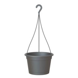Artevasi Madagascar Hanging Basket Anthracite műanyag függő növénytartó 26 cm