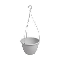 Artevasi Algarve Hanging Basket műanyag függőkosár világosszürke 30 cm