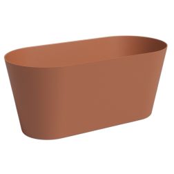 Artevasi Porto Plantbox Mate Terracotta műanyag növénytartó 30 cm