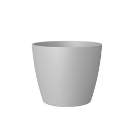 Artevasi San Remo Matte 42 cm műanyag kaspó Light Grey