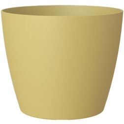 Artevasi San Remo Matte Yellow műanyag növénytartó 6 cm