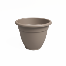 Artevasi Venezia Campana Taupe műanyag növénytartó 20 cm