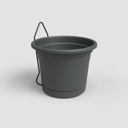 Artevasi VENEZIA WRES WALL KIT ANTHRACITE műanyag növénytartó 20 cm