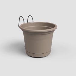 Artevasi VENEZIA WRES BALCONY KIT TAUPE műanyag növénytartó 20 cm
