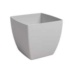 Artevasi Siena Matte Light Grey műanyag növénytartó 14 cm