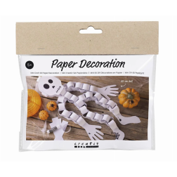 Halloweeni csontváz kézműves készlet