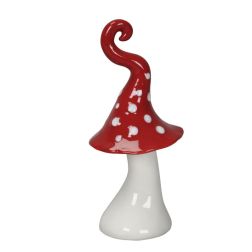 Gomba figura dekoráció 10,5 x 23 cm cm