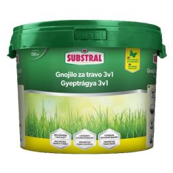 Substral 3 az 1-ben gyeptrágya 4,5 kg moha +gyomírtó+trágya