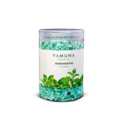 Yamuna Tégelyes fürdősó borsmenta olajjal 1000 g