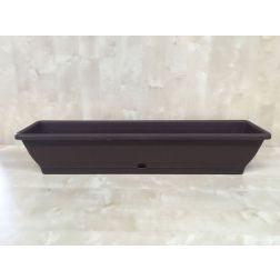 Il-pe antracit virágláda tálcával, 80 cm