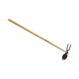 Villás kapa fa nyéllel, 125 cm