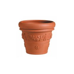 Deroma Vaso Festonato Classico agyag cserép 50 cm