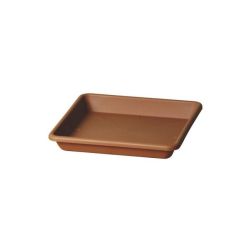Deroma Sottovaso Quadro agyag cserépalátét 16 cm