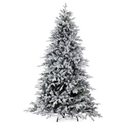 Havas hatású műfenyő, 129 cm