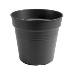 Elho Basics Growpot műanyag ültetőcserép fekete 24 cm