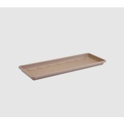 Elho Barcelona Trough Saucer 90 cm Taupe műanyag balkonl&aacute;da al&aacute;t&eacute;t