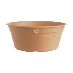Elho Basics Bowl műanyag ültetőtál terrakotta 33 cm