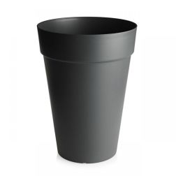Elho Loft Urban Round High 42 cm Anthracite, műanyag kaspó