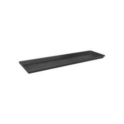 Elho Green Basics Trough Saucer Living Black műanyag alátét 60 cm