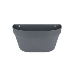 Elho Loft Urban Wall Basket Antracit műanyag fali növénytartó 40 cm