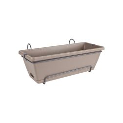 Elho Barcelona Allin1 Taupe műanyag növénytartó 50 cm