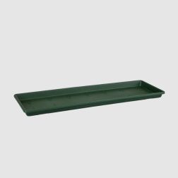 Elho Green Basics Trough Saucer Leaf Green műanyag alátét 80 cm