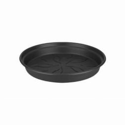 Elho Green Basics Saucer Living Black műanyag alátét 65 cm