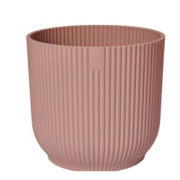 Elho Vibes Fold Round Delicate Pink műanyag növénytartó 14 cm