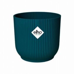 Elho Vibes Fold Round Deep Blue műanyag növénytartó 18 cm