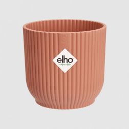Elho Vibes Fold Round Mini Delicate Pink műanyag növénytartó 11 cm
