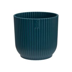 Elho Vibes Fold Round Mini Deep Blue műanyag növénytartó 11 cm