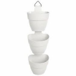 Elho vibia campana vertical forest set/3 műanyag növénytartó
