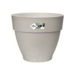 Elho Vibia Campana Round Silky White műanyag növénytartó 30 cm