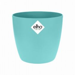 Elho Brussels Round Mini Bright Turquoi műanyag növénytartó 7 cm